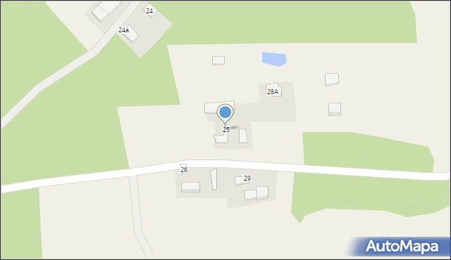 Lelechów, Lelechów, 25, mapa Lelechów