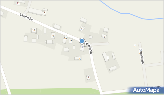 Lelechów, Lelechów, 4, mapa Lelechów