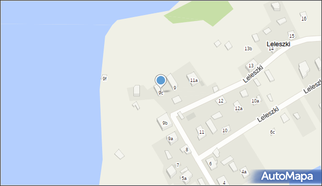 Leleszki, Leleszki, 9c, mapa Leleszki