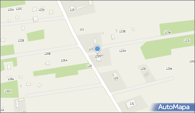 Lelewo, Lelewo, 123N, mapa Lelewo