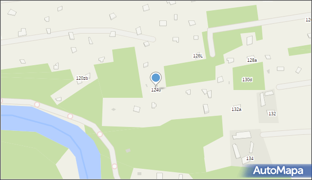 Lelewo, Lelewo, 124u, mapa Lelewo