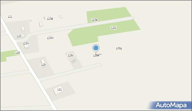 Lelewo, Lelewo, 129e, mapa Lelewo