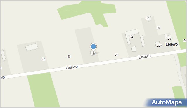 Lelewo, Lelewo, 38, mapa Lelewo