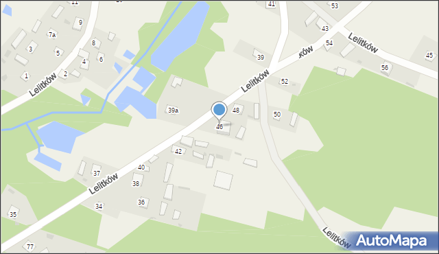 Lelitków, Lelitków, 46, mapa Lelitków