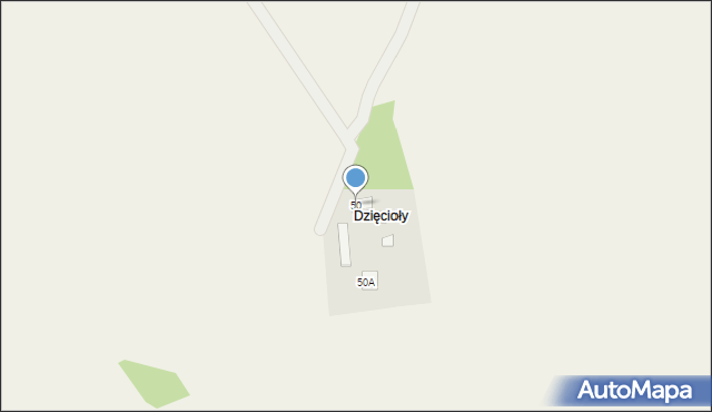 Leliwa, Leliwa, 50, mapa Leliwa