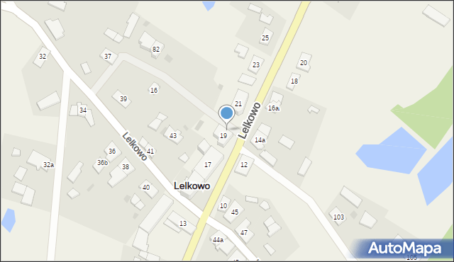 Lelkowo, Lelkowo, 19/1, mapa Lelkowo