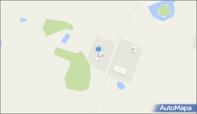 Lelkowo, Lelkowo, 71, mapa Lelkowo