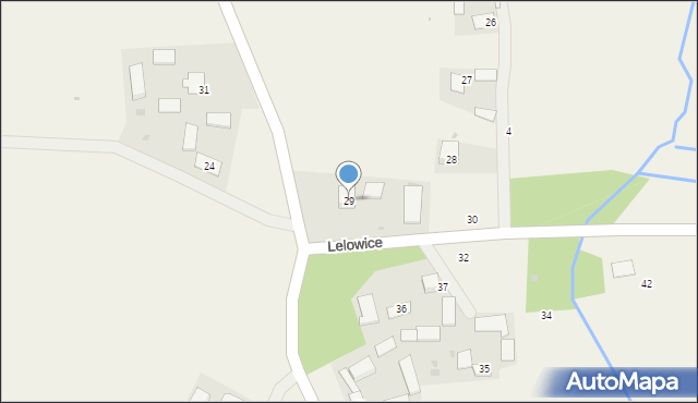 Lelowice, Lelowice, 29, mapa Lelowice