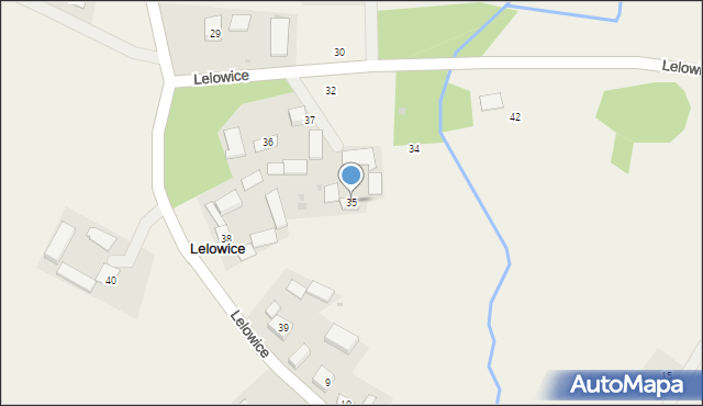 Lelowice, Lelowice, 35, mapa Lelowice
