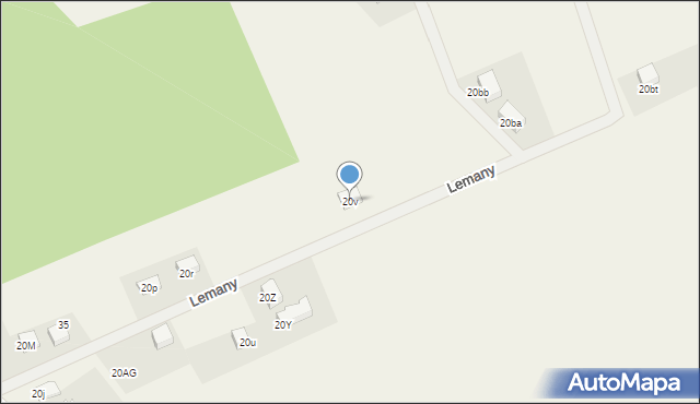 Lemany, Lemany, 20v, mapa Lemany