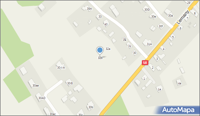 Lemany, Lemany, 32b, mapa Lemany