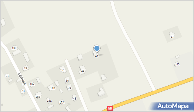 Lemany, Lemany, 46, mapa Lemany