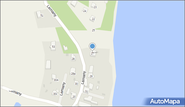 Lemany, Lemany, 27, mapa Lemany