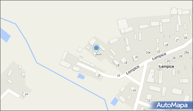 Łempice, Łempice, 17, mapa Łempice