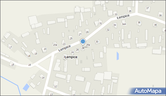 Łempice, Łempice, 28, mapa Łempice