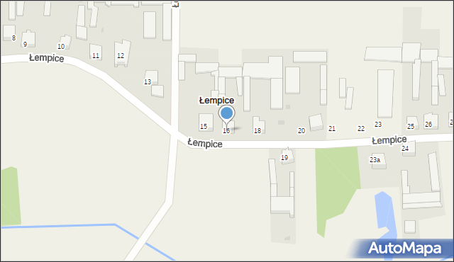 Łempice, Łempice, 16, mapa Łempice