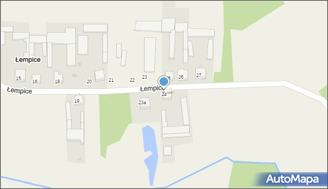 Łempice, Łempice, 24, mapa Łempice