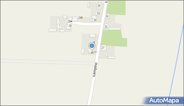 Łempino, Łempino, 45, mapa Łempino