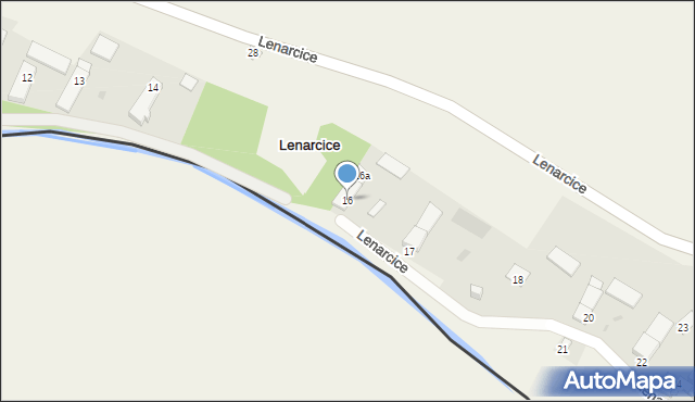 Lenarcice, Lenarcice, 16, mapa Lenarcice