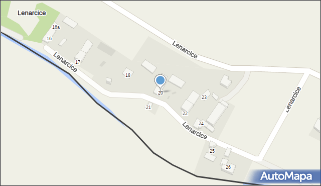 Lenarcice, Lenarcice, 20, mapa Lenarcice