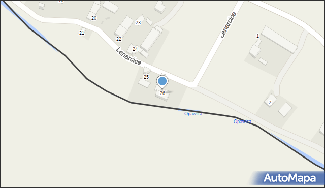 Lenarcice, Lenarcice, 26, mapa Lenarcice