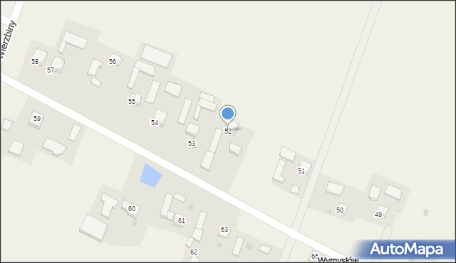 Lenarczyce, Lenarczyce, 52, mapa Lenarczyce