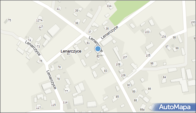 Lenarczyce, Lenarczyce, 82, mapa Lenarczyce