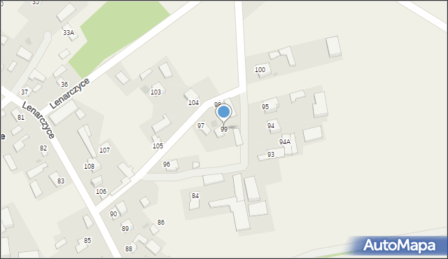 Lenarczyce, Lenarczyce, 99, mapa Lenarczyce