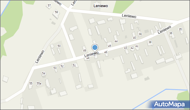 Leniewo, Leniewo, 47, mapa Leniewo