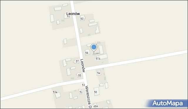 Leonów, Leonów, 59, mapa Leonów
