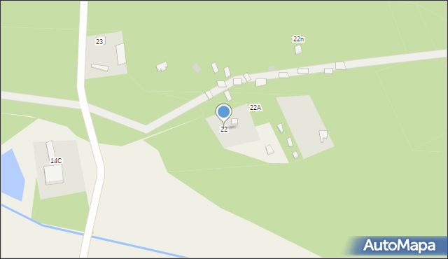 Leontynów, Leontynów, 22, mapa Leontynów