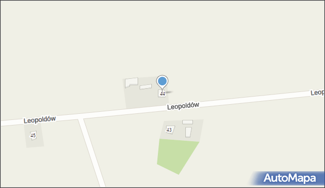 Leopoldów, Leopoldów, 44, mapa Leopoldów