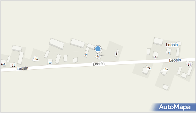 Leosin, Leosin, 9a, mapa Leosin