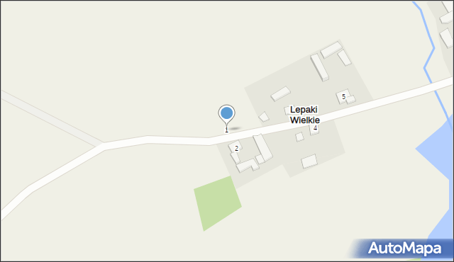 Lepaki Wielkie, Lepaki Wielkie, 1, mapa Lepaki Wielkie