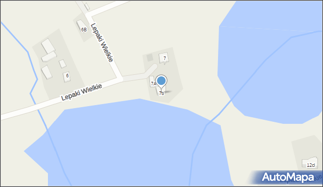 Lepaki Wielkie, Lepaki Wielkie, 7b, mapa Lepaki Wielkie
