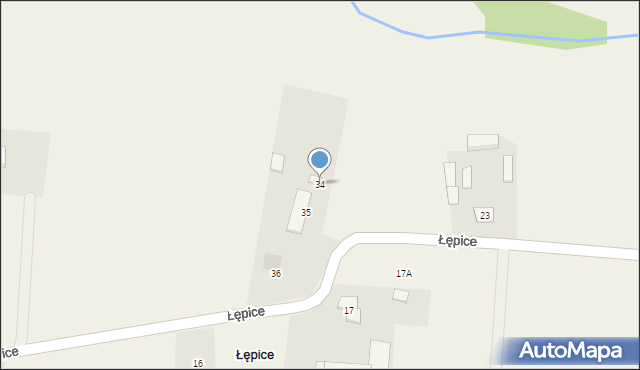 Łępice, Łępice, 34, mapa Łępice