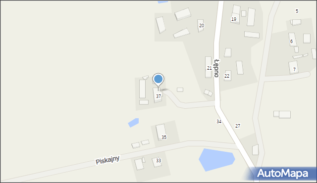 Łępno, Łępno, 38, mapa Łępno