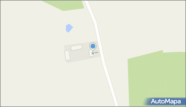 Lesiny Wielkie, Lesiny Wielkie, 34, mapa Lesiny Wielkie