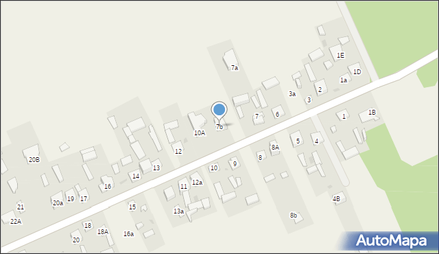 Lesiów, Lesiów, 7b, mapa Lesiów