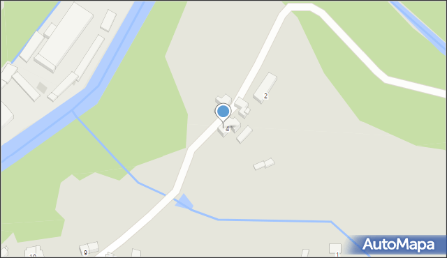 Leśna, Lechów, 4A, mapa Leśna