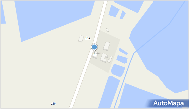 Leśno-Wybudowanie, Leśno-Wybudowanie, 13, mapa Leśno-Wybudowanie