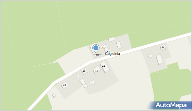 Leśno-Wybudowanie, Leśno-Wybudowanie, 29B, mapa Leśno-Wybudowanie