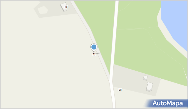 Leśno-Wybudowanie, Leśno-Wybudowanie, 51, mapa Leśno-Wybudowanie