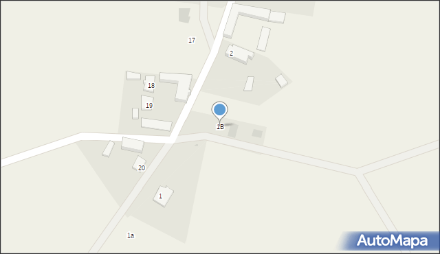 Lestkowo, Lestkowo, 1B, mapa Lestkowo