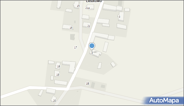 Lestkowo, Lestkowo, 2, mapa Lestkowo