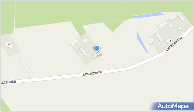 Leszczanka, Leszczanka, 3, mapa Leszczanka