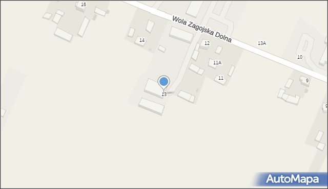 Leszcze, Leszcze, 13, mapa Leszcze