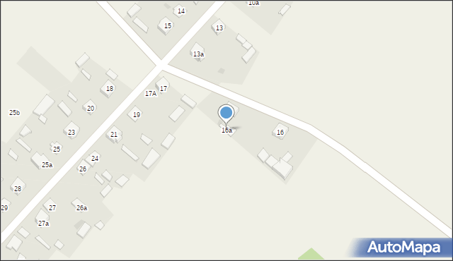 Leszczydół Stary, Leszczydół Stary, 16a, mapa Leszczydół Stary