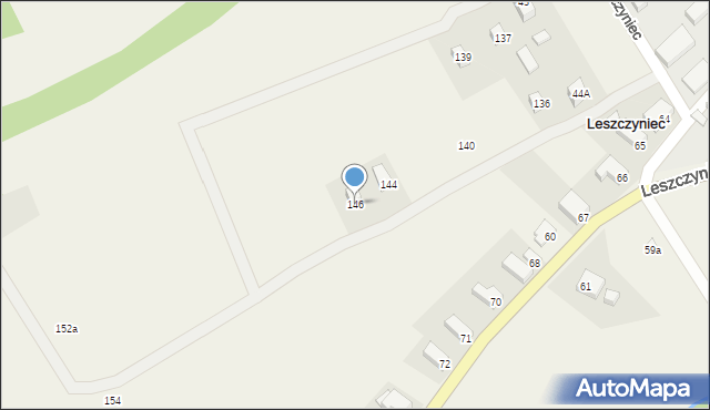 Leszczyniec, Leszczyniec, 146, mapa Leszczyniec