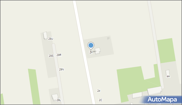 Leszczyny Duże, Leszczyny Duże, 2h, mapa Leszczyny Duże